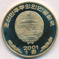 Észak-Korea 2001. 1W sárgaréz "Fehérhasú harkály" T:PP
North Korea 2001. 1 Won brass &quo...