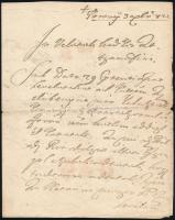 1722 Pozsony, Károly János levele
