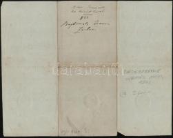 1844 Borsosberénke, Anyakönyvi kivonat viaszpecséttel