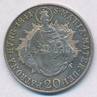 1841B 20Kr Ag "V. Ferdinánd" T:2 kis ph