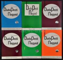 1993-2010 Budapesti Negyed 16 kötete: 1-3.,5-7.,18-19.,26-31.,49-50.,56.,63.,68. számok (I. évf.1.,2...