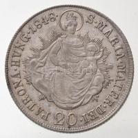 1848B 20kr Ag "V. Ferdinánd" T:2
Adamo B5
