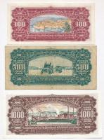 Jugoszlávia 1963. 100D + 500D + 1000D + 1965. 5D + 10D + 50D + 100D T:I-III
Yugoslavia 1963. 100 Di...