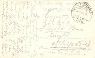 Osztrák-magyar katona helyben készített szánkóval a hóban / WWI K.u.K. soldier with sled in the snow...