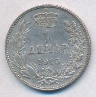Szerbia 1915. 1D Ag "I. Péter" T:2
Serbia 1915. 1 Dinar Ag "Peter I" C:XF