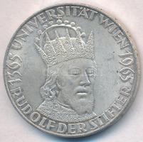 Ausztria 1965. 50Sch Ag 600 éves a Bécsi Egyetem T:2  Austria 1965. 50 Schilling Ag 600th Anniversary - Vienna University C:XF Krause KM#2898