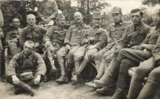 34. gyalogezred zászlóalj tisztikara / WWI K.u.K. infantry regiment officers' group photo