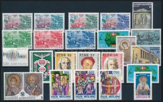 1982-1985 Europa  6 sets + 10 stamps 1982-1985 Europa  motívum  6 db sor + 10 klf önálló érték