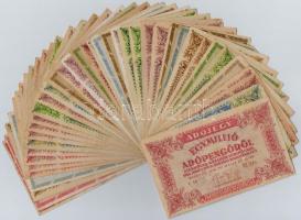 1946. 40db-os vegyes adópengő tétel T:II-III-