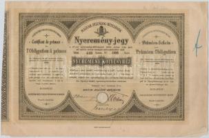 Vegyes: 5db-os részvény és sorsjegy tétel, közte 1927. "Vármegyei Takarékpénztár Részvénytársas...