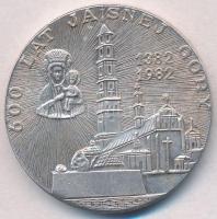Lengyelország 1982. "II. János Pál pápa / 600 éves a Jasna Góra-i kolostor 1382-1982" ezüs...