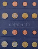 2000-2015. Euro sorok 2db albumba rendezve (19xklf) benne Észtország, Lettország, Szlovénia, Belgium...