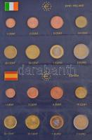 2000-2015. Euro sorok 2db albumba rendezve (19xklf) benne Észtország, Lettország, Szlovénia, Belgium...