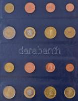 2000-2015. Euro sorok 2db albumba rendezve (19xklf) benne Észtország, Lettország, Szlovénia, Belgium...