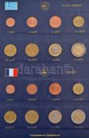 2000-2015. Euro sorok 2db albumba rendezve (19xklf) benne Észtország, Lettország, Szlovénia, Belgium...