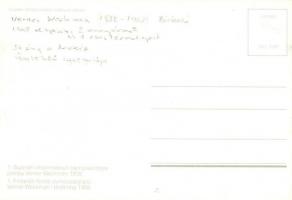 Verner Weckman Finnish wrestler, won gold medal at the 1908 Summer Olympics in London - modern postc...