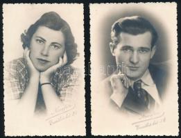 cca 1960-1970 7 db magyar színészeket ábrázoló fénykép: Andorai Péter, Kovács Kati, Dőry Virág, a Sz...