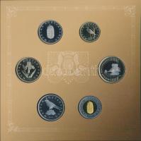 2010. 1Ft-200Ft (6xklf) "Himnusz" forgalmi sor szettben (2x) T:PP 
Adamo FO44.1