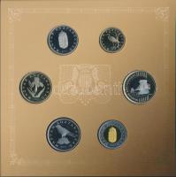 2010. 1Ft-200Ft (6xklf) "Himnusz" forgalmi sor szettben (2x) T:PP 
Adamo FO44.1