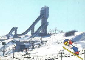 1988 Calgary (Canada), Olympic Winter Games - 7 modern postcards