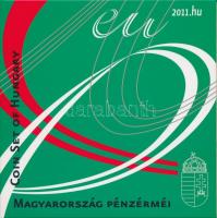 2011. 1Ft-200Ft (6xklf) "Az Európai Unió Tanácsának magyar elnöksége" forgalmi sor szettbe...