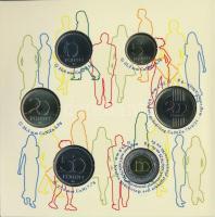 2011. 1Ft-200Ft (6xklf) "Az Európai Unió Tanácsának magyar elnöksége" forgalmi sor szettbe...