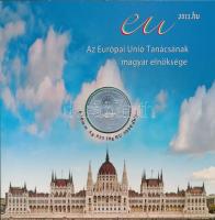 2011. 5Ft-200Ft (6xklf) forgalmi sor szettben + 3000Ft Ag "Az Európai Unió Tanácsának magyar el...