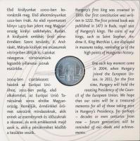 2011. 5Ft-200Ft (6xklf) forgalmi sor szettben + 3000Ft Ag "Az Európai Unió Tanácsának magyar el...