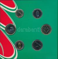 2011. 5Ft-200Ft (6xklf) forgalmi sor szettben + 3000Ft Ag "Az Európai Unió Tanácsának magyar el...