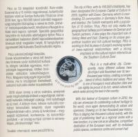 2010. 5Ft-200Ft (6xklf) "Pécs Európa kulturálsi fővárosa" forgalmi sor dísztokban +"P...