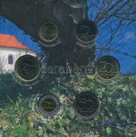 2010. 5Ft-200Ft (6xklf) "Pécs Európa kulturálsi fővárosa" forgalmi sor dísztokban +"P...