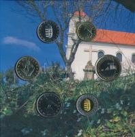 2010. 5Ft-200Ft (6xklf) "Pécs Európa kulturálsi fővárosa" forgalmi sor dísztokban +"P...