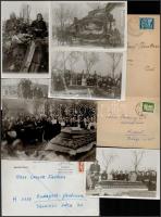 1916-1962 Temetkezéssel kapcsolatos iratok (számlák, fotók, halotti értesítők)