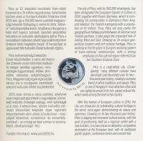 2010. 5Ft-200Ft (6xklf) "Pécs Európa kulturálsi fővárosa" forgalmi sor dísztokban +"P...