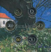 2010. 5Ft-200Ft (6xklf) "Pécs Európa kulturálsi fővárosa" forgalmi sor dísztokban +"P...