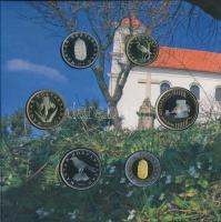 2010. 5Ft-200Ft (6xklf) "Pécs Európa kulturálsi fővárosa" forgalmi sor dísztokban +"P...