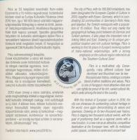 2010. 5Ft-200Ft (6xklf) "Pécs Európa kulturálsi fővárosa" forgalmi sor dísztokban +"P...