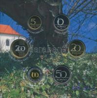 2010. 5Ft-200Ft (6xklf) "Pécs Európa kulturálsi fővárosa" forgalmi sor dísztokban +"P...