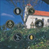 2010. 5Ft-200Ft (6xklf) "Pécs Európa kulturálsi fővárosa" forgalmi sor dísztokban +"P...