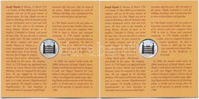 2009. 5Ft-200Ft (6xklf) forgalmi sor dísztokban, valamint 2009. "Joseph Haydn" Ag emlékére...