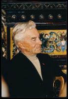 Magán fotó Herbert von Karajan karmesterről / Private photo Herbert von Karajan 9x13 cm