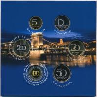 2009. 5Ft-200Ft (6xklf) "Lánchíd" forgalmi sor szettben (3x) T:PP 
Adamo FO43.1