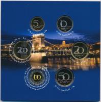 2009. 5Ft-200Ft (6xklf) "Lánchíd" forgalmi sor szettben (3x) T:PP 
Adamo FO43.1