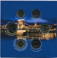 2009. 5Ft-200Ft (6xklf) "Lánchíd" forgalmi sor szettben (3x) T:BU 
Adamo FO43