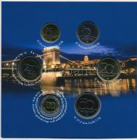 2009. 5Ft-200Ft (6xklf) "Lánchíd" forgalmi sor szettben (3x) T:BU 
Adamo FO43