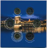 2009. 5Ft-200Ft (6xklf) "Lánchíd" forgalmi sor szettben (3x) T:BU 
Adamo FO43