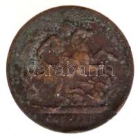 Német Államok / Nürnberg ~1860. Játékpénz egy Sovereign mintájára T:2,2- patina
German States / Nur...