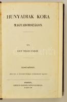 Teleki József: Hunyadiak kora Magyarországon 1. kötet. Pest, 1852, Emich és Eisenfels. Korabeli aran...