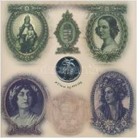 2007. 1Ft-100Ft (8xklf) "Berán Lajos és a pengő" forgalmi sor, benne "Berán Lajos és ...