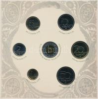 2007. 1Ft-100Ft (8xklf) "Berán Lajos és a pengő" forgalmi sor, benne "Berán Lajos és ...